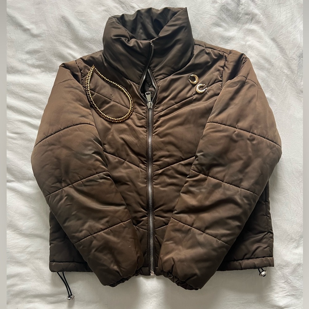 Brown Puffer Coat